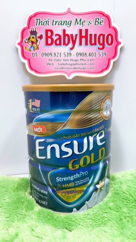  [Mẫu Mới] Sữa bột Ensure Gold HMB Hương Vani 400g/800g 