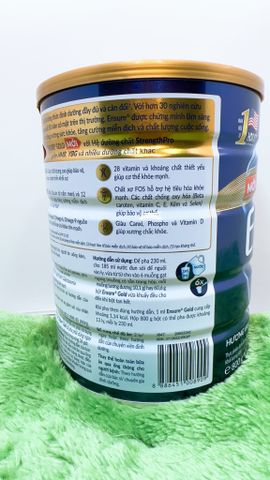  [Mẫu Mới] Sữa bột Ensure Gold HMB Hương Vani 400g/800g 