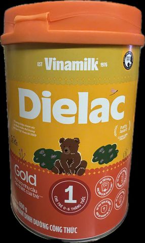  [MẪU MỚI] SỮA BỘT DIELAC Alpha Gold IQ 1 800g 
