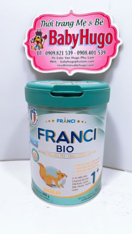  [MẪU MỚI] Sữa Bột FRANCI BIO 1+ 800g 