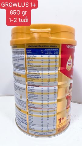  [DATE MỚI] Sữa Dielac Grow Plus 1+ 850g  (1-2 tuổi) 