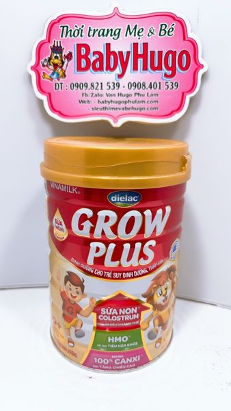  Sữa Dielac Grow Plus 2+ 850g (2-10 Tuổi) 
