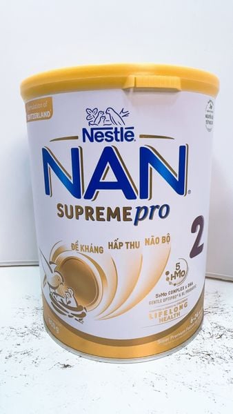  [MẪU MỚI] Sữa Nan Supreme Pro số 2 800g 