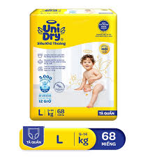  [MẪU MỚI]  Tã quần Unidrygói M74/L68/XL62 