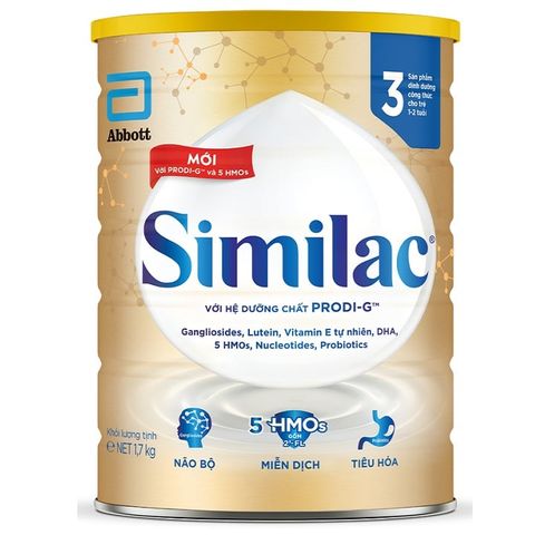  Sữa Similac IQ HMO Số 3 900g/1.7kg 