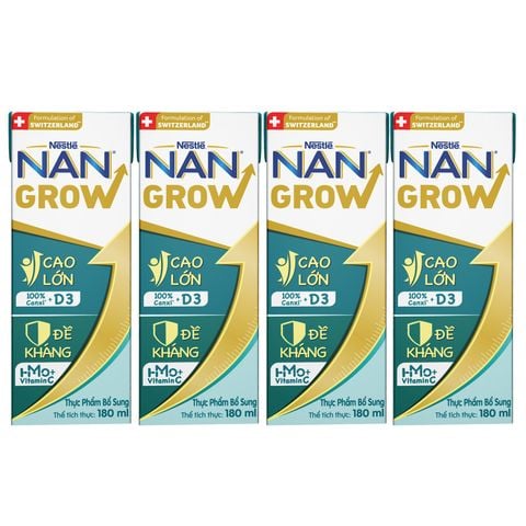  Lốc  sữa Nan Grow  110ml-180ml 