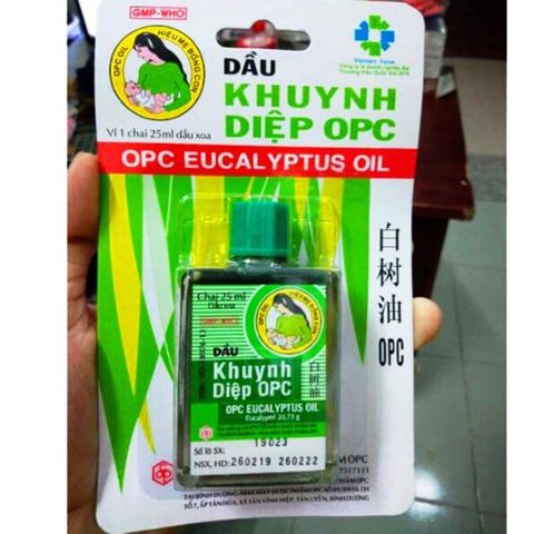  DẦU KHUYNH DIỆP OPC CHO BÉ 25ML 