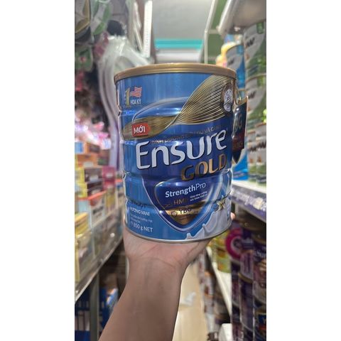  [HÀNG MỚI] Sữa bột ENSURE GOLD ít ngọt 850g 