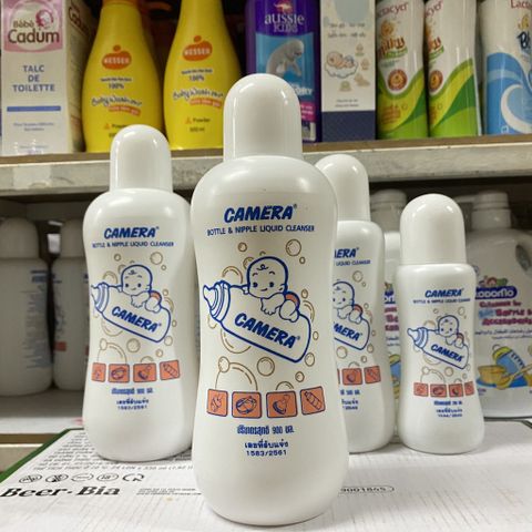  Nước rửa bình sữa Camera 900ML/500ML/250ML 