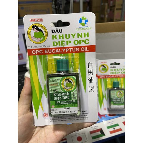  DẦU KHUYNH DIỆP OPC CHO BÉ 25ML 