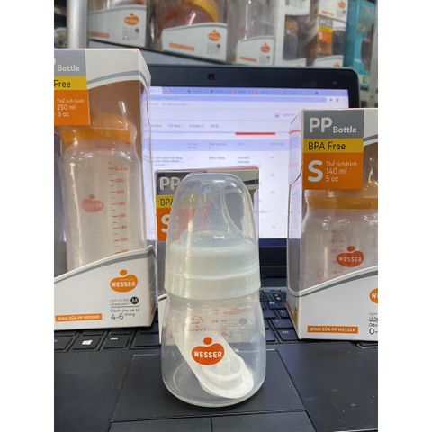  BÌNH SỮA WESSER CỔ HẸP 60ML/140ML/250ML 