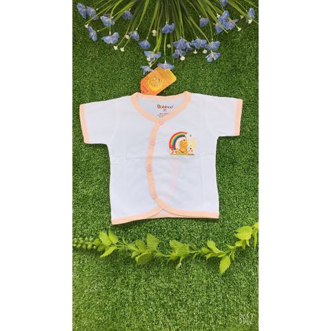  SET 5 ÁO CỔ TIM VIỀN MÀU TAY NGẮN BABIBOO (ĐỦ MÀU) 