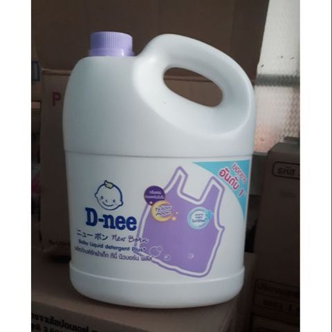  [NỘI ĐỊA THÁI Nước Giặt Xả DNEE Thái Lan Can 3000ml 