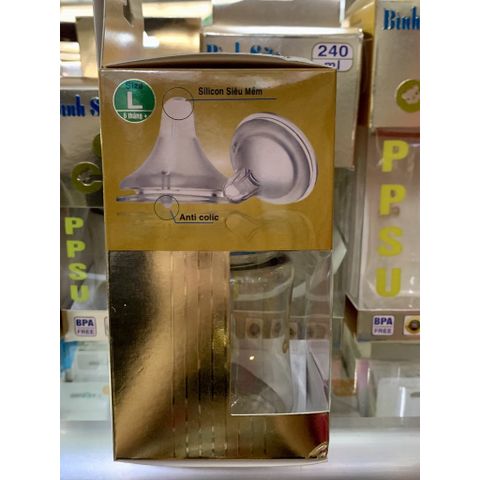  Bình Sữa Cổ Rộng Hiệu Cute 180ml 