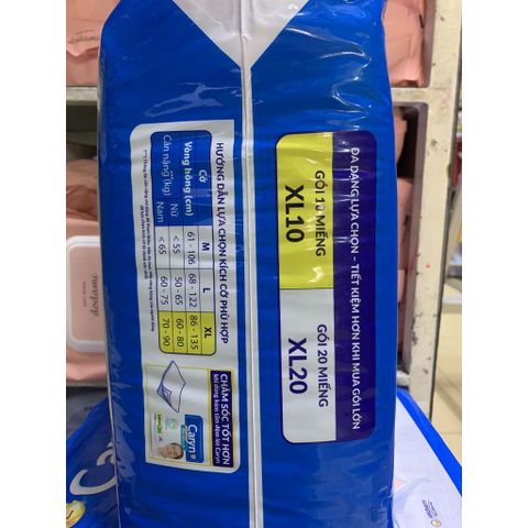  Tã dán người lớn Caryn XL 10 miếng 