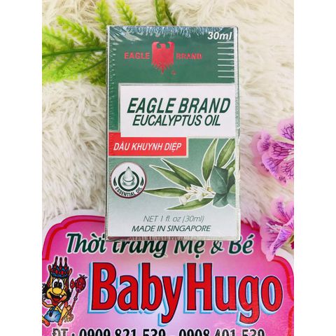  Dầu Khuynh Diệp Con Ó 30ML Singapore 