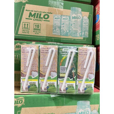  Lốc 4 hộp thức uống lúa mạch Milo Active Go 180ml 