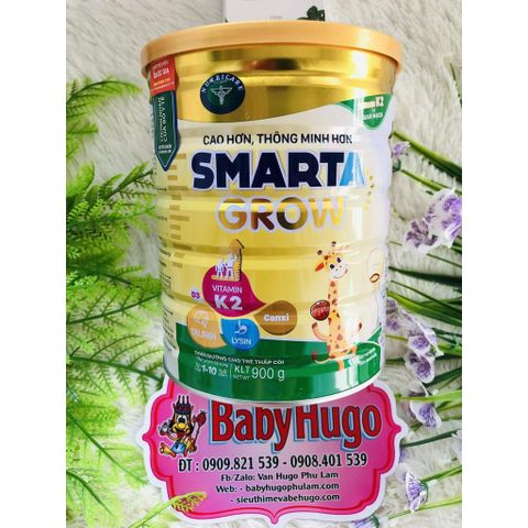  Sữa bột Smarta Grow Phát triển Chiều Cao Não bộ (Lon 900g) 