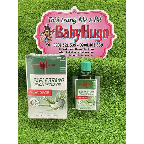  Dầu Khuynh Diệp Con Ó 30ML Singapore 