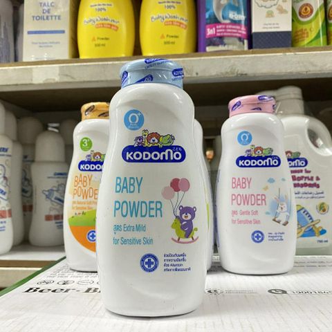  Phấn rôm Kodomo Thái Lan 160g/380g 