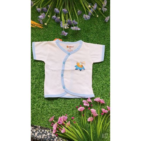  SET 5 ÁO CỔ TIM VIỀN MÀU TAY NGẮN BABIBOO (ĐỦ MÀU) 