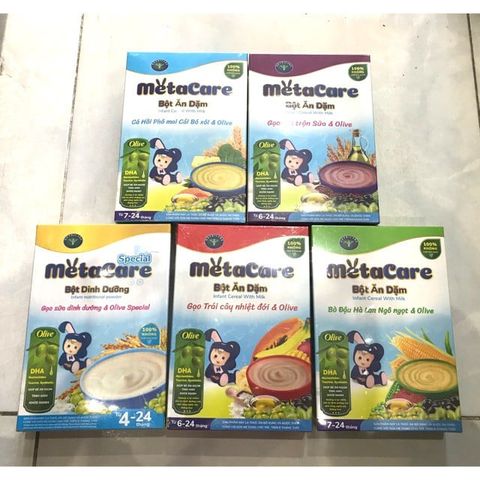  Bột Ăn Dặm Metacare Tôm Phomai Củ Dền 
