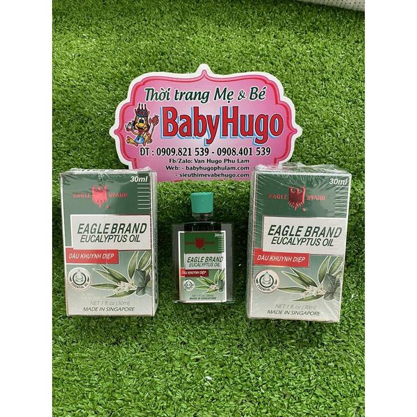  Dầu Khuynh Diệp Con Ó 30ML Singapore 