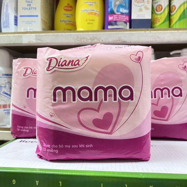  Băng vệ sinh Mama gói 12 miếng dành cho mẹ sau sinh 