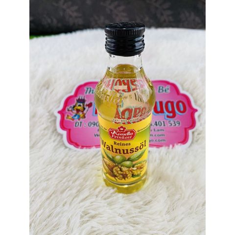  Dầu ăn dặm óc chó Đức 100ml cho bé 