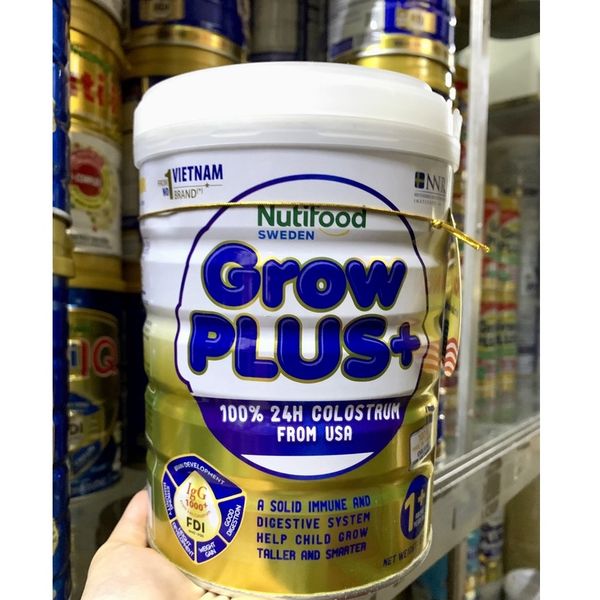 Sữa bột Nutifood Grow Plus+ vàng sữa non 1+ 850g 