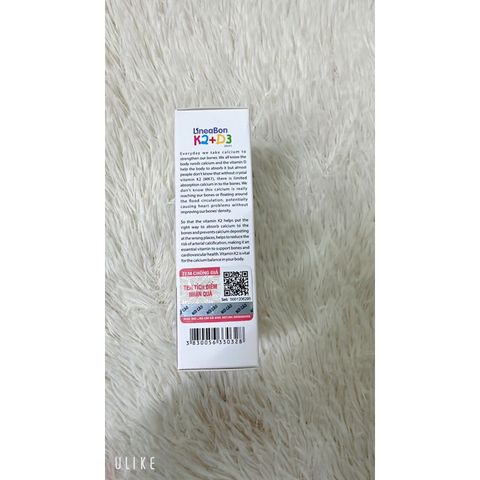  Vitamin D3 giúp tăng chiều cao cho bé Lineabon K2+D3 