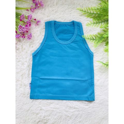  SET 5 Áo Ba Lỗ Màu KINGTONS  Cho Bé (Từ 3-20kg)-Áo Cotton màu 