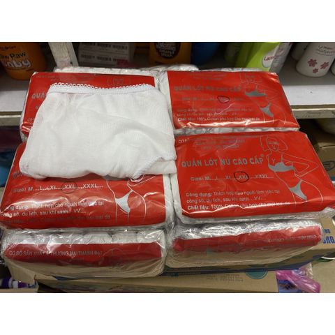  QUẦN LÓT VẢI COTTON  BIG SIZE 4XL- 5XL trên 70KG 