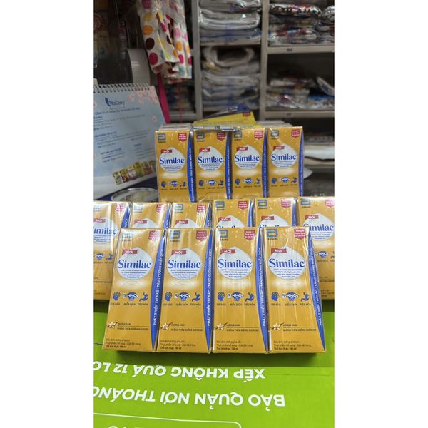  Lốc 4 hộp sữa Abbott Similac IQ 4 180ml/110ml 