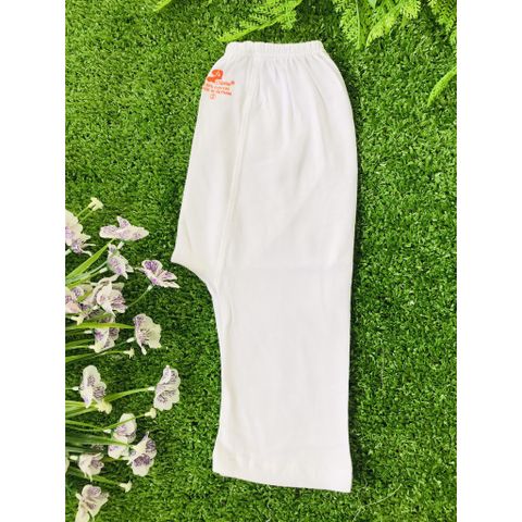  SET 5 Quần dài trắng đáy nem MINTUU cho bé mặc tả-Quần sơ sinh 