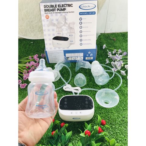  Máy hút sữa điện đôi Gluck Baby GP38 Plus - Bảo hành 1 năm 