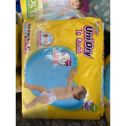  Tã quần Uni Dry M60,L54,XL48.XXL44 