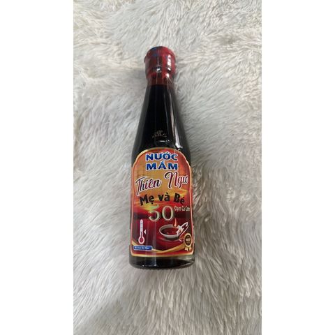  Nước Mắm Ăn Dặm Thiên Ngư Mẹ Và Bé 50 Độ Đạm 200ml - 100% Từ Cá Cơm Tươi 