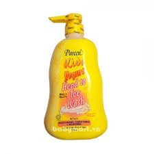  SỮA TẮM GỘI CHO TRẺ EM PUREEN ĐỦ MÙI 750ml 