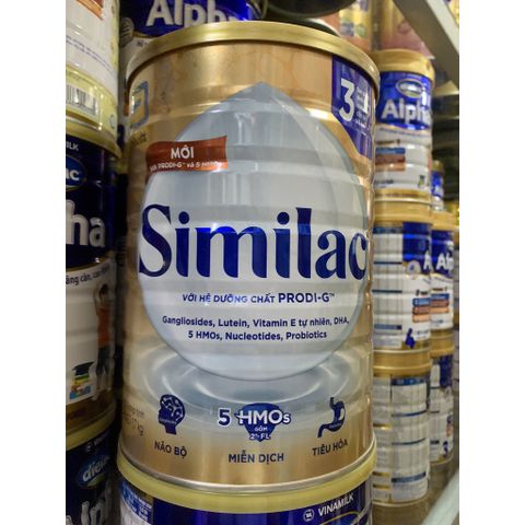  Sữa Similac IQ HMO Số 3 900g/1.7kg 