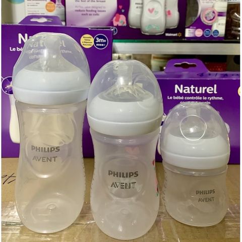  Bình Sữa PHILIPS AVENT Natural 125ml - 260ml -330ml 