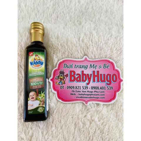  Dầu ăn Kiddy dinh dưỡng OLIVE cho bé 250ml 