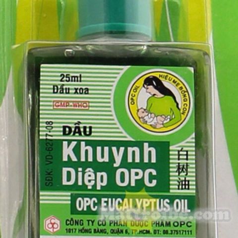  DẦU KHUYNH DIỆP OPC CHO BÉ 25ML 