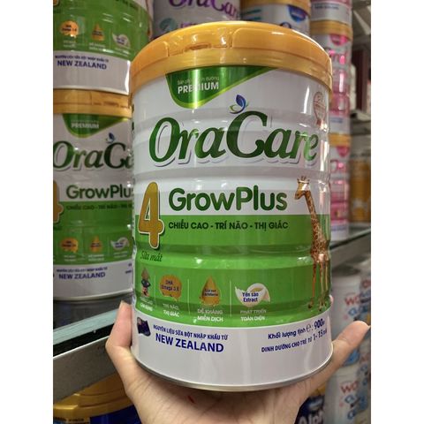  Sữa Bột ORACARE GROW (1-10t) 900g 