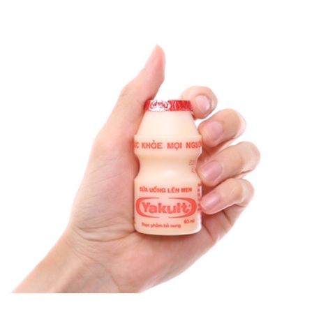 [HỎA TỐC] Sữa chua Uống Yakult  Lên Men Tự Nhiên  65ml/Lốc 5 chai 