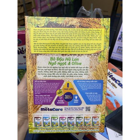  Bột Ăn Dặm 4 Vị Mặn Metacare 200 gr (7-24 tháng) 