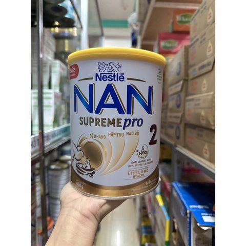  [MẪU MỚI] Sữa Nan Supreme Pro số 2 800g 