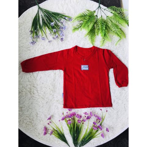  SET 5 Áo Màu KINGTONS Tay Dài Bo Tay Cho Bé (Từ 3-20kg) 