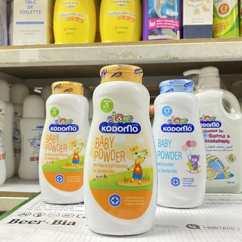  Phấn rôm Kodomo Thái Lan 160g/380g 