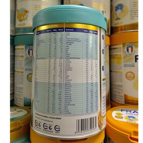  [MẪU MỚI - HỖ TRỢ TIÊU HOÁ TỐT]  Sữa Bột FRANCI BIO 0+  Hộp 800g 